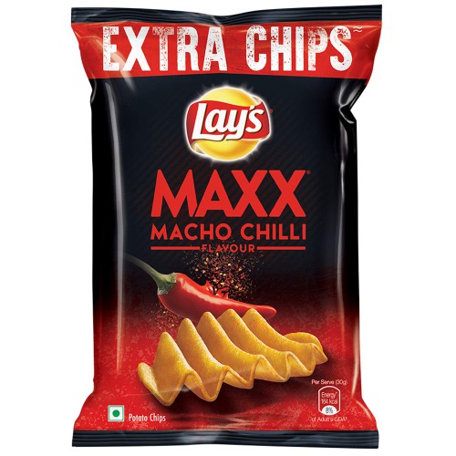 Lays Maxx -macho Chilli Flavour, 63g