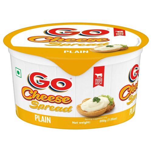 Go Cheese Spread Plain, 200 g