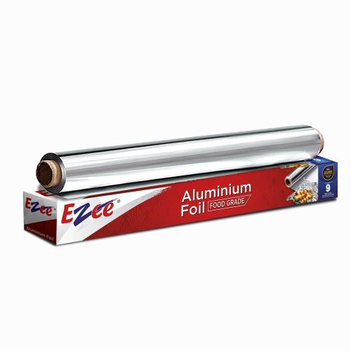 Ezee Aluminium Foil for Kitchen| Perfect for Cooking, Baking and Packing Food - 9 Mtr 11 Micron (Pack of 3)