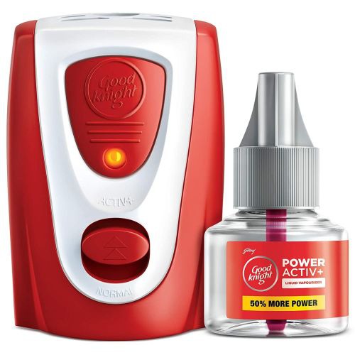 Godrej Good Knight Power Activ+ System - Mosquito Repellent Combo Pack (Machine + Refill)