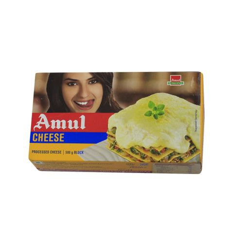 Amul Cheese - Block, 500g