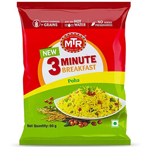 MTR 3 Mins Breakfast Poha Pouch 