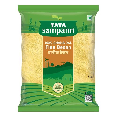 Tata Sampann 100% Chana Dal Fine Besan, 1kg