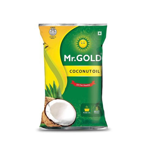 Mr. Gold Coconut Oil Pouch, 1L