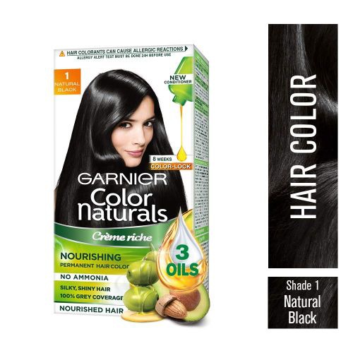 Garnier Color Naturals Creme Hair Colour (Shade 1 Natural Black)