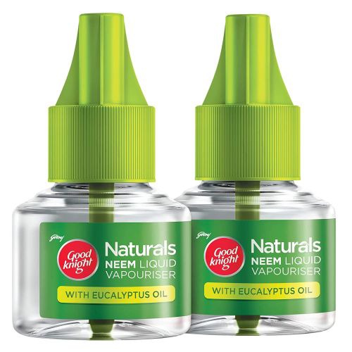 Good Knight Naturals Neem Liquid Vapouriser Mosquito Repellent (Refill) - Pack of 2