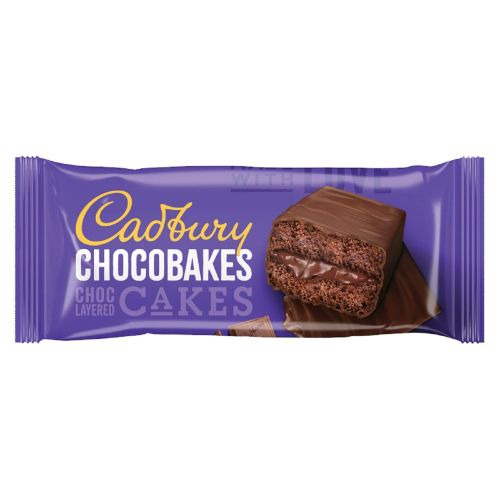 Cadbury Chocobakes Choc Layered Cake  21g (15 Pieces)