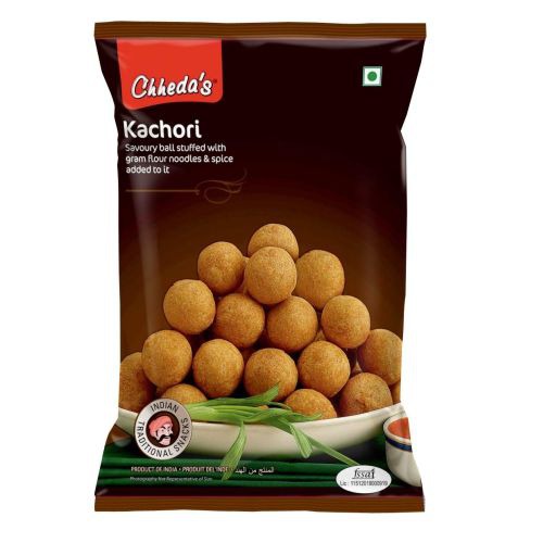 Chhedas Kachori - Crispy Spicy Snack - with Spicy Mixture Filling (350g Pack of 1)