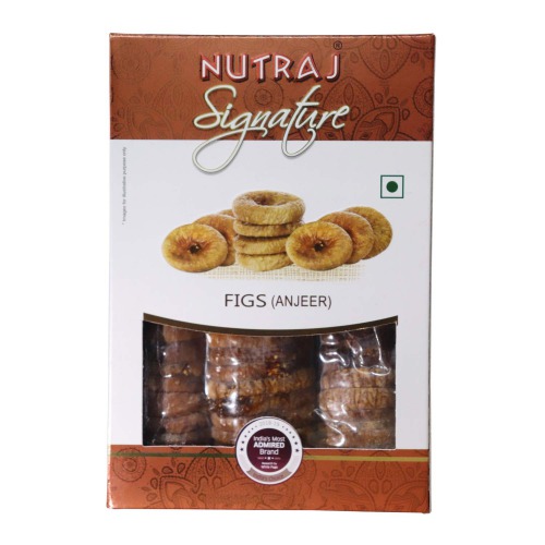 Nutraj Signature Dried Figs (Anjeer) 400g - Vacuum Pack