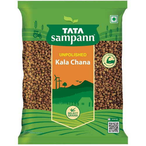 Tata Sampann Unpolished Kala Chana, 