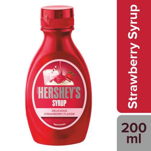 Hersheys Syrup Delicious Strawberry Flavour, 200 g